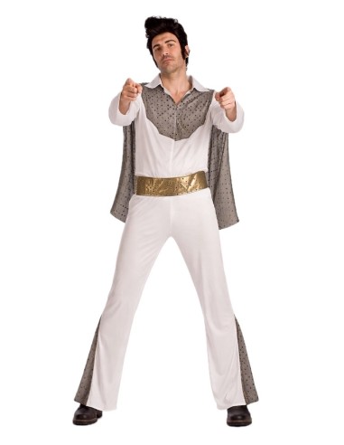 Costume del Re del Rock Taglia L | Costumi per Adulti Il Re del Carnevale